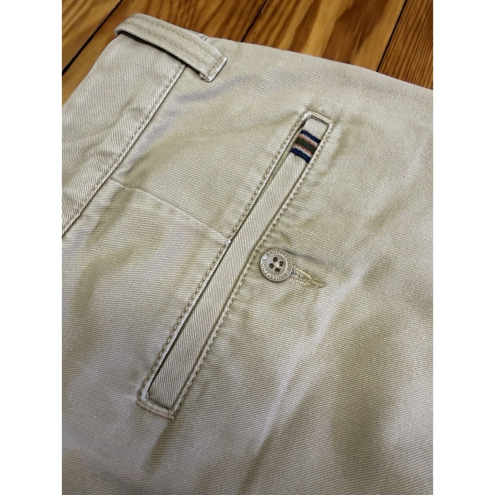 Eddie Bauer Legend Wash Flannel Lined Khaki Chino Pants Men's‎ 34x32 4886 - Picture 12 of 14